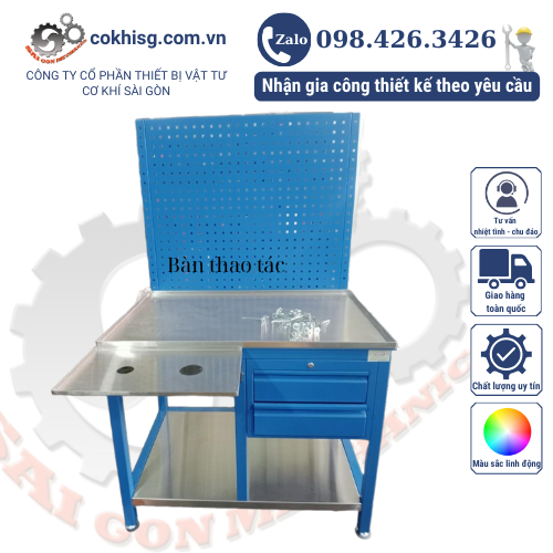 Bàn thao tác | TBVT Cơ Khí Sài Gòn